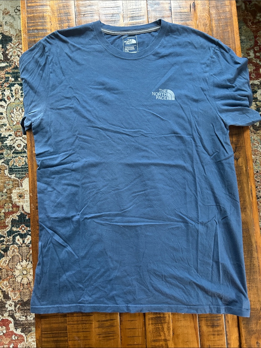 The North Face Men’s Short-Sleeve Crew T-Shirt in Blue